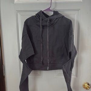 Alo Gray Hoodie size small